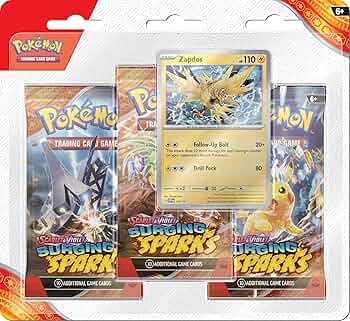 Amazon.com: Pokémon TCG Scarlet & Violet 8 Surging Sparks